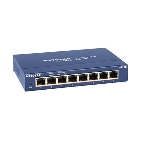 Td Synnexrporation GigabitUnmanaged Switch GS108-400NAS